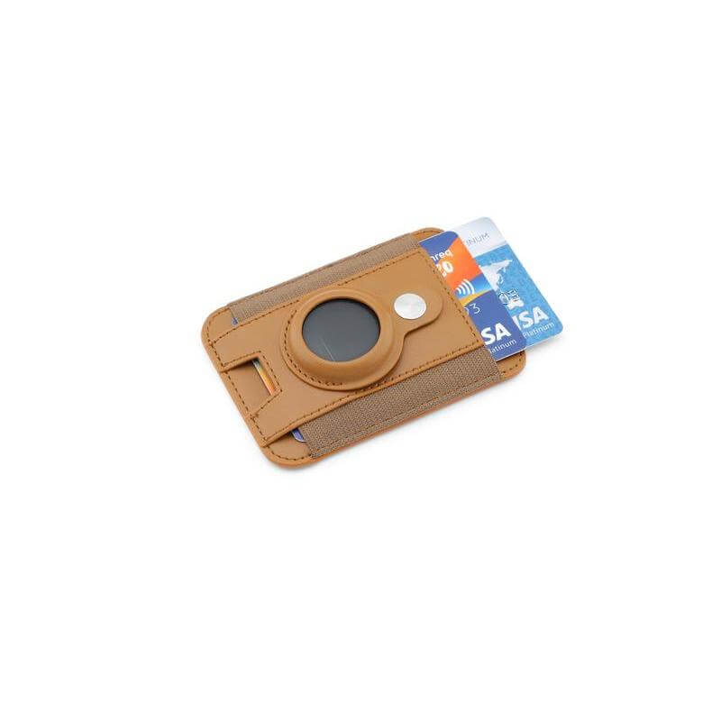 MARZ - Santhome Airtag Cardholder - Tan