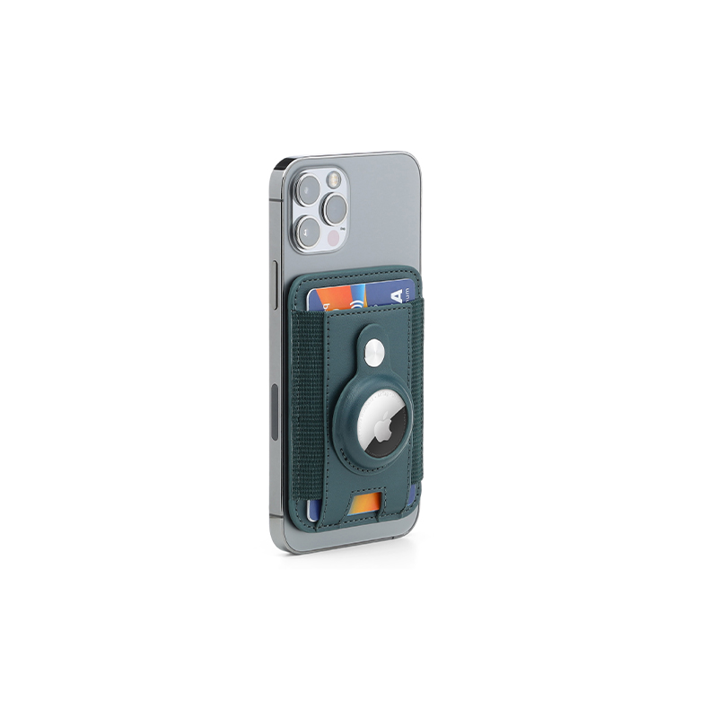 MARZ - Santhome Airtag Cardholder - Dark Green