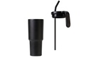 FORZA 360 - Hans Larsen Recycled Stainless Steel/PP Tumbler with 360 Branding - Black