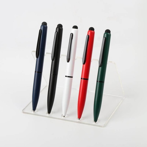 SVEN - Metal Ballpoint Pen with Stylus - Blue