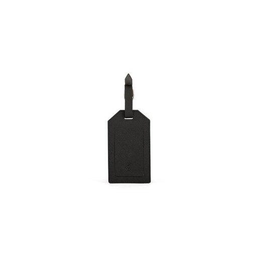 CROSS Saffiano Leather Luggage Label - Black