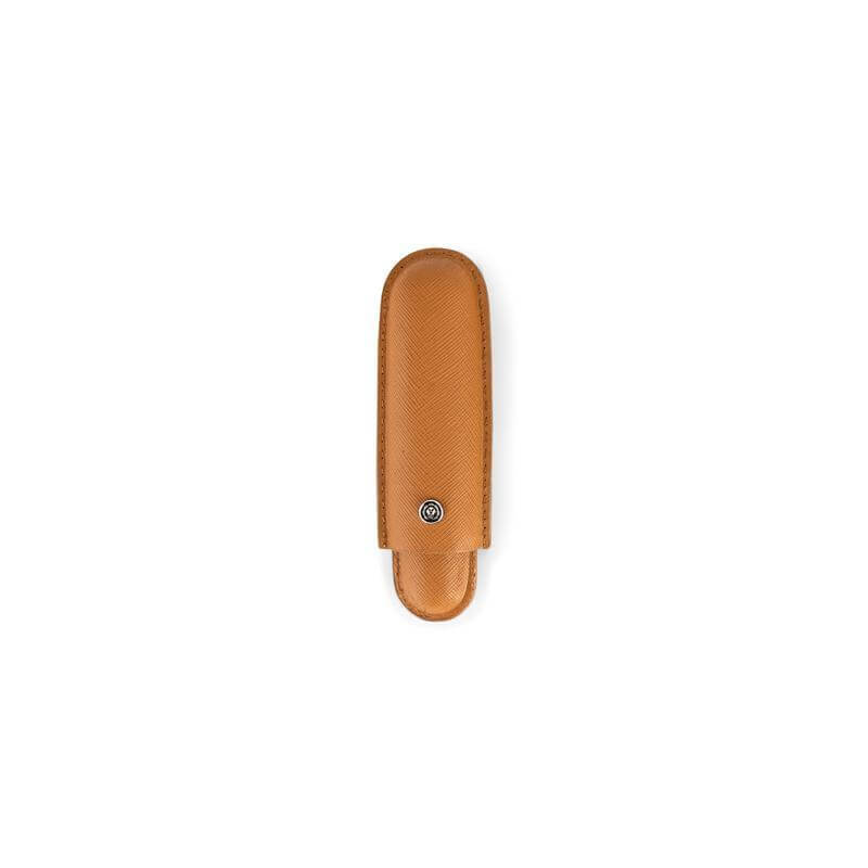 CROSS Leather Single Pen Case - Mocha