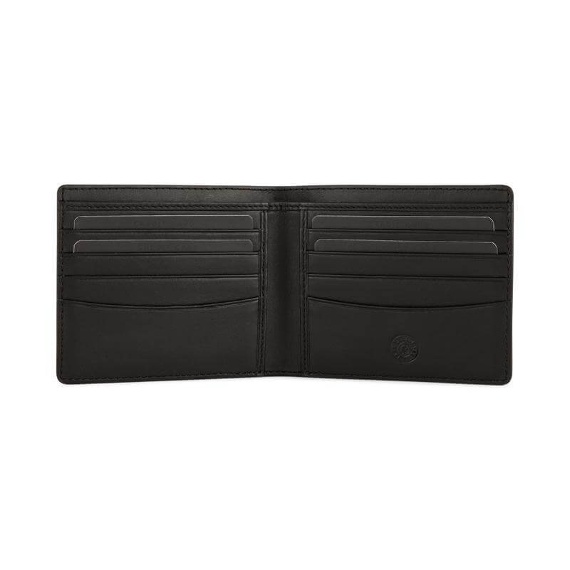 CROSS HARDCOVER A5 NOTEBOOK + PEN + BI-FOLD WALLET WITH 8 CARD SLOTS - BLACK
