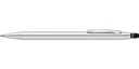 Cross Click™ Chrome Ballpoint Pen with Classic Blue Journal Gift Set